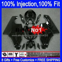 injection body for ducati 749s 999s 749 999 s r bodywork 121mc 2 749 999 03 04 749r 999r 2003 2004 oem fairing kit glossy black