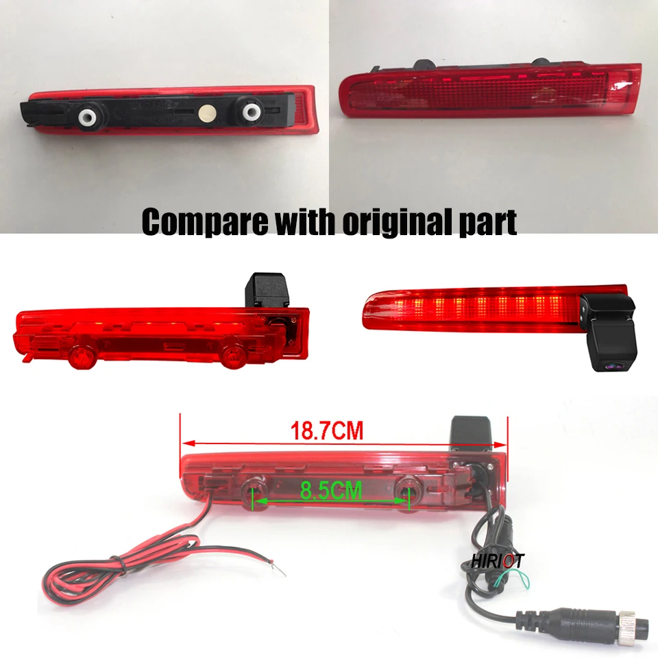 Автомобильный тормозной светодиодный светильник Автомобильная камера заднего