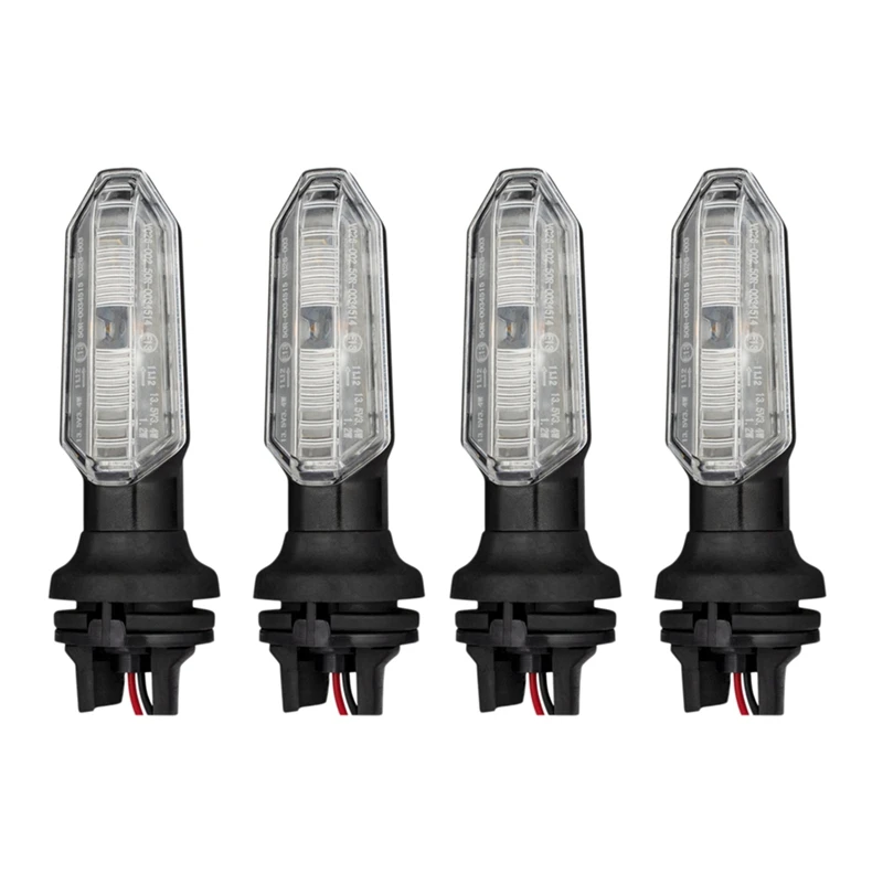 

4Pcs Motorcycle LED Turn Signal Lights Lamps Side Indicator for HONDA TITAN 150 TITAN 2000 CB250 Twister