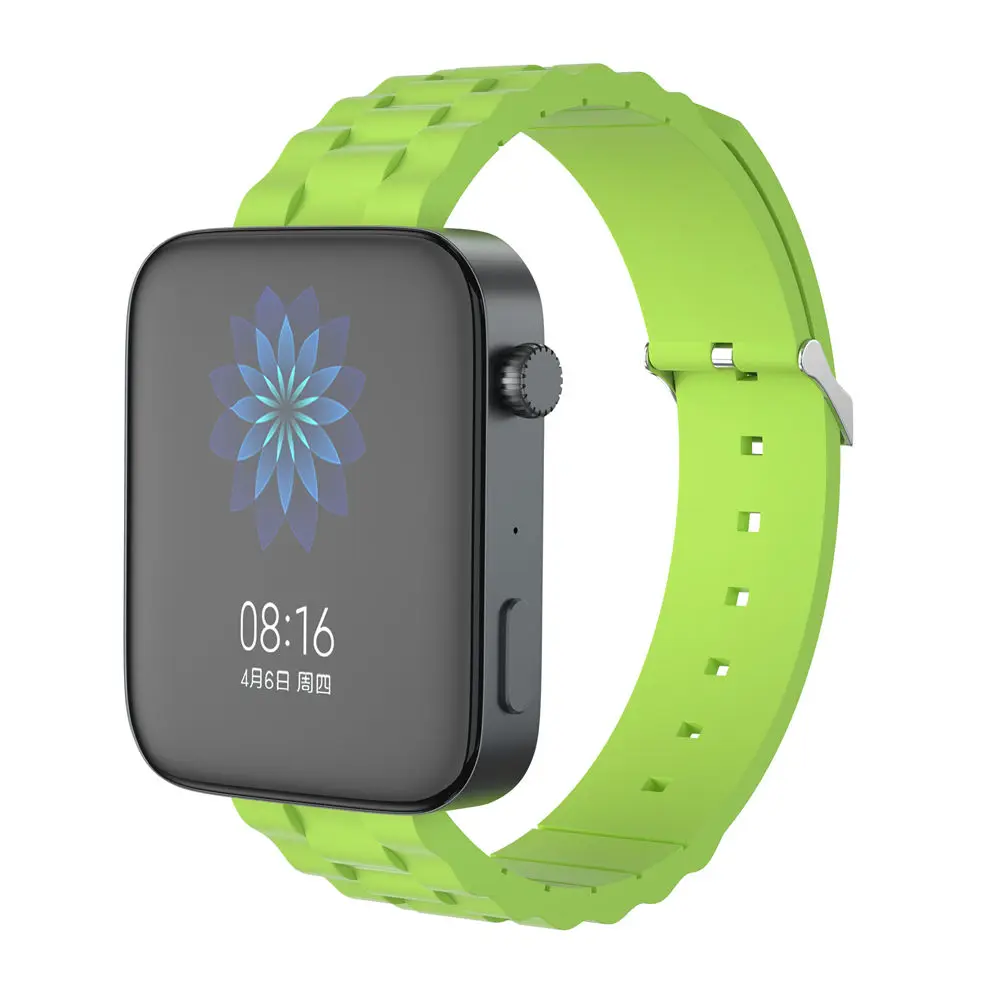 Цветной сменный мягкий силиконовый браслет для Xiao mi Smart Watch ремешок Gar n Vivoactive 4S/для