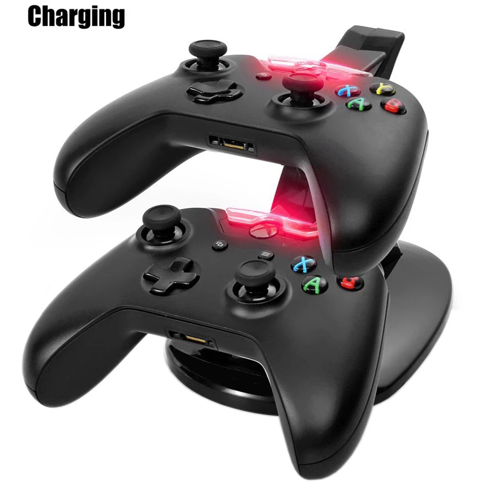 Для XBox One(S) зарядное устройство для геймпада док станция игровые аксессуары USB