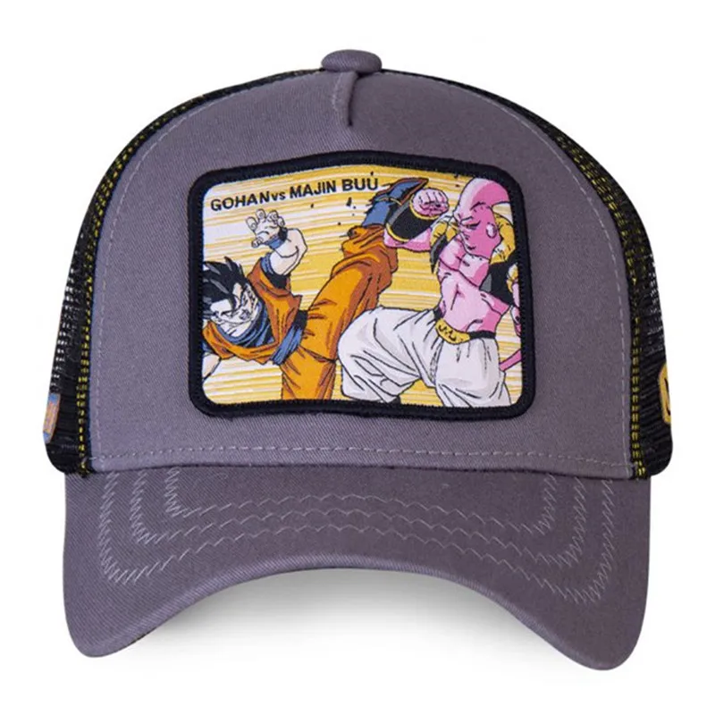 Новая брендовая бейсболка GOHAN vs MAJIN BUU Dragon Ball Snapback хлопковая для мужчин и женщин в