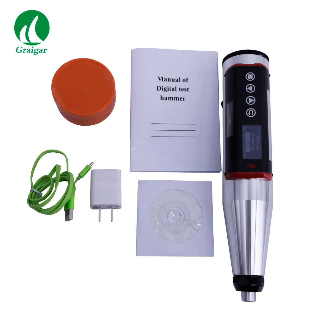 Профессиональный цифровой перфоратор для бетона NDT диапазон измерения 10 70