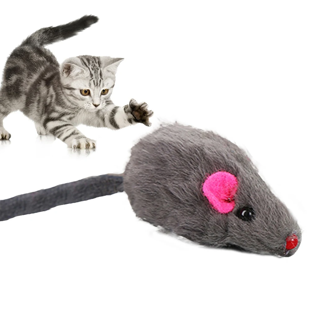 

Cat Mice Toy Kitten Interactive Training Toy New Cute Mini Cat Teaser Toy Cat Bite Chew Plaything House Pet Supplies Accessories