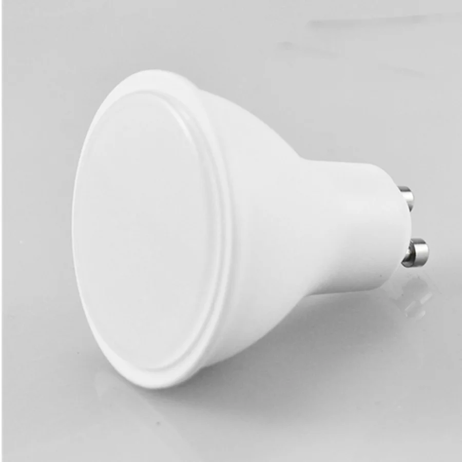 Светодиодная RGB лампа 85 265 в переменного тока RGBW/RGBWW GU10 светодиодный точечный