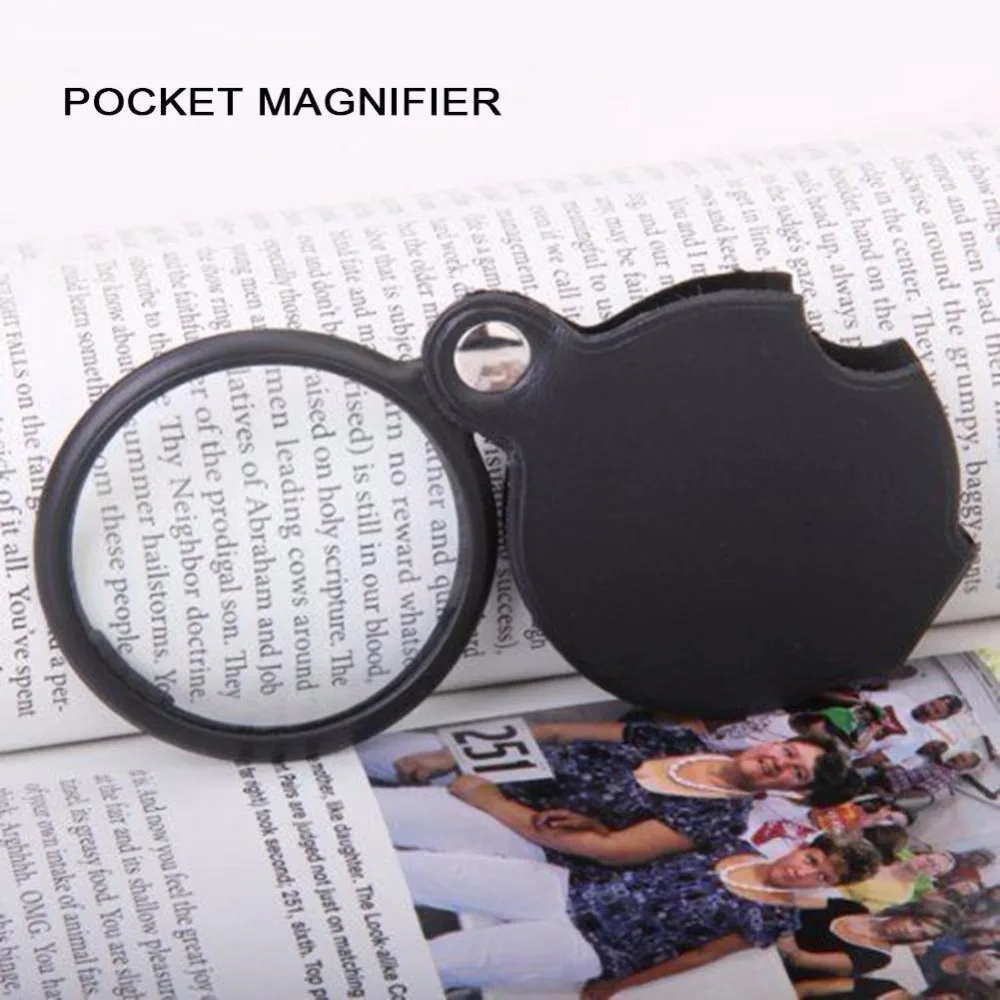 10X светильник ручная лупа карта для чтения газета увеличительное стекло
