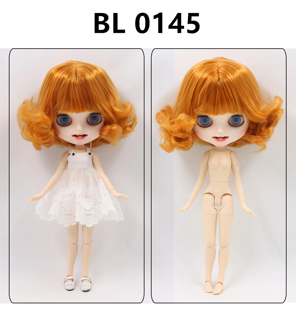 ICY factory blyth doll 1/6 BJD кукла стильный изысканный макияж тела маленький рот смайлик подарок для девочек Специальная цена