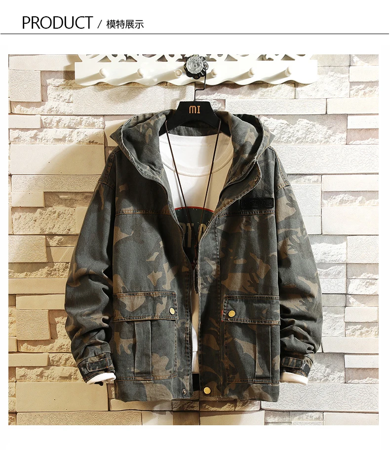 

Outdoor Military Jacket Men Hiking Jacket Streetwear Jacket Tactical Waterproof Fashion 2020 Chamarras Hombre Overcoat JJ60JK