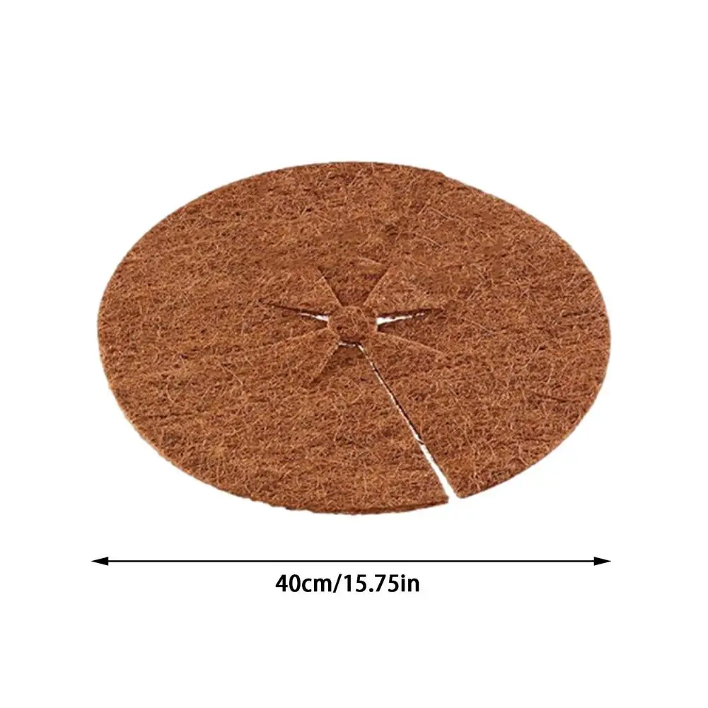

Tree Mulch Ring Coco Coir Fiber Tree Protector Mat For Flower Pot Herbage Mat Flowerpot Dustproof Decorative Mat