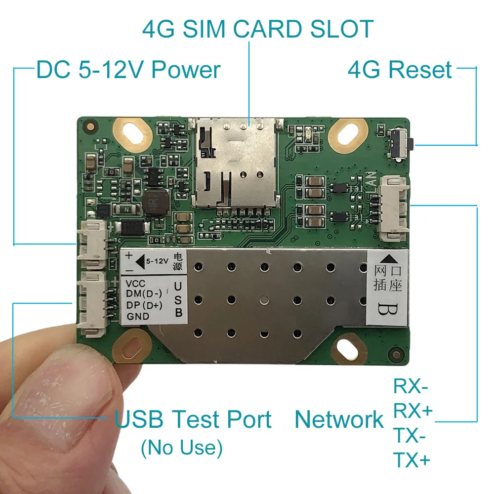 Камера видеонаблюдения OwlCat 4G SIM запасные части для замены сигнала материнская