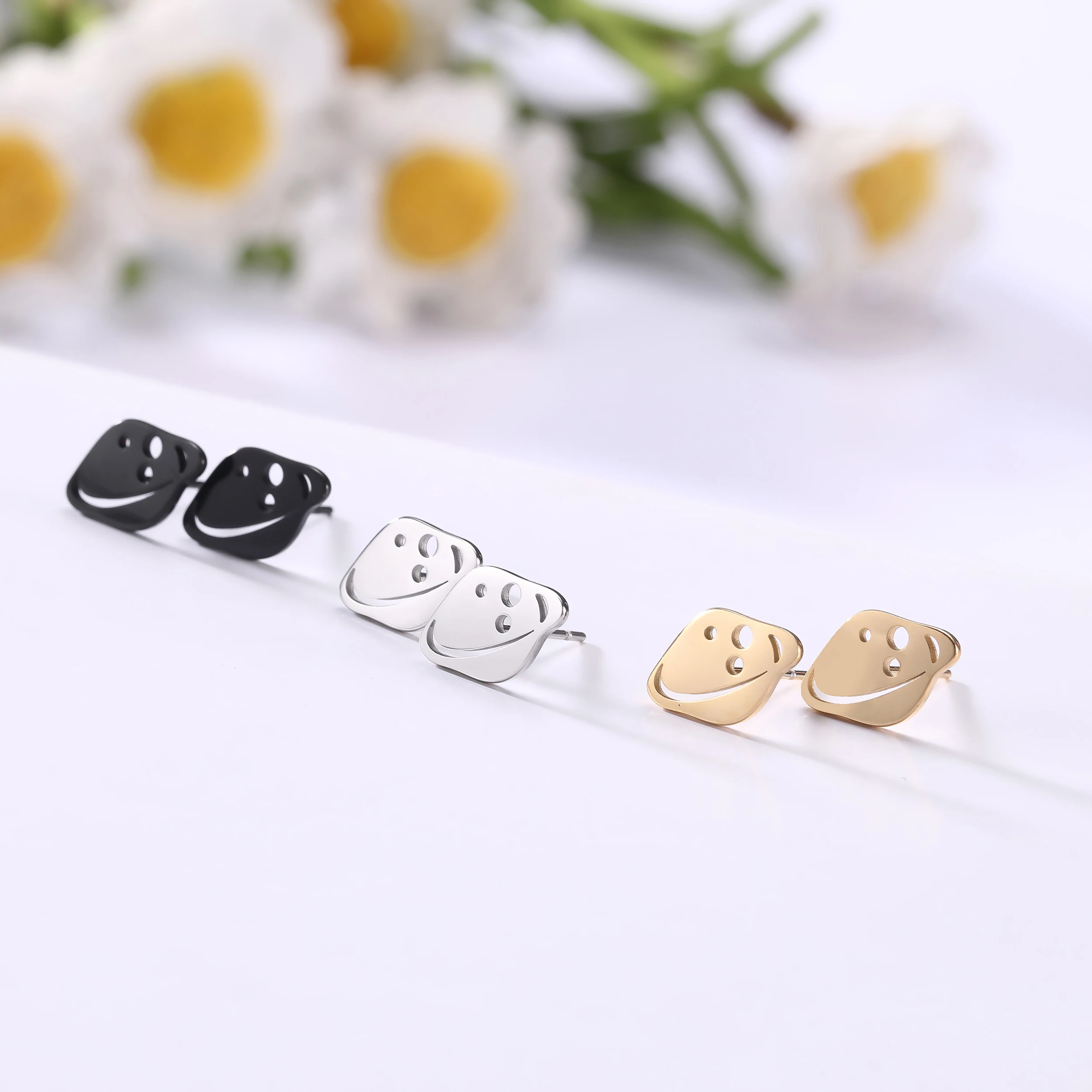 Женские серьги-гвоздики из нержавеющей стали с планетами | Украшения и