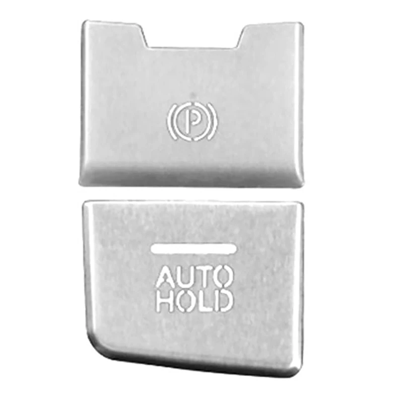 

for Mazda 3 Axela CX-4 CX-5 Car Aluminum Electronic Handbrake Parking Brake Button Cover Frame Trim Sticker