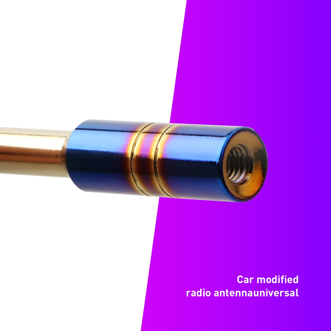 Модифицированная антенна для автомобиля приемная сигнала из алюминиевого