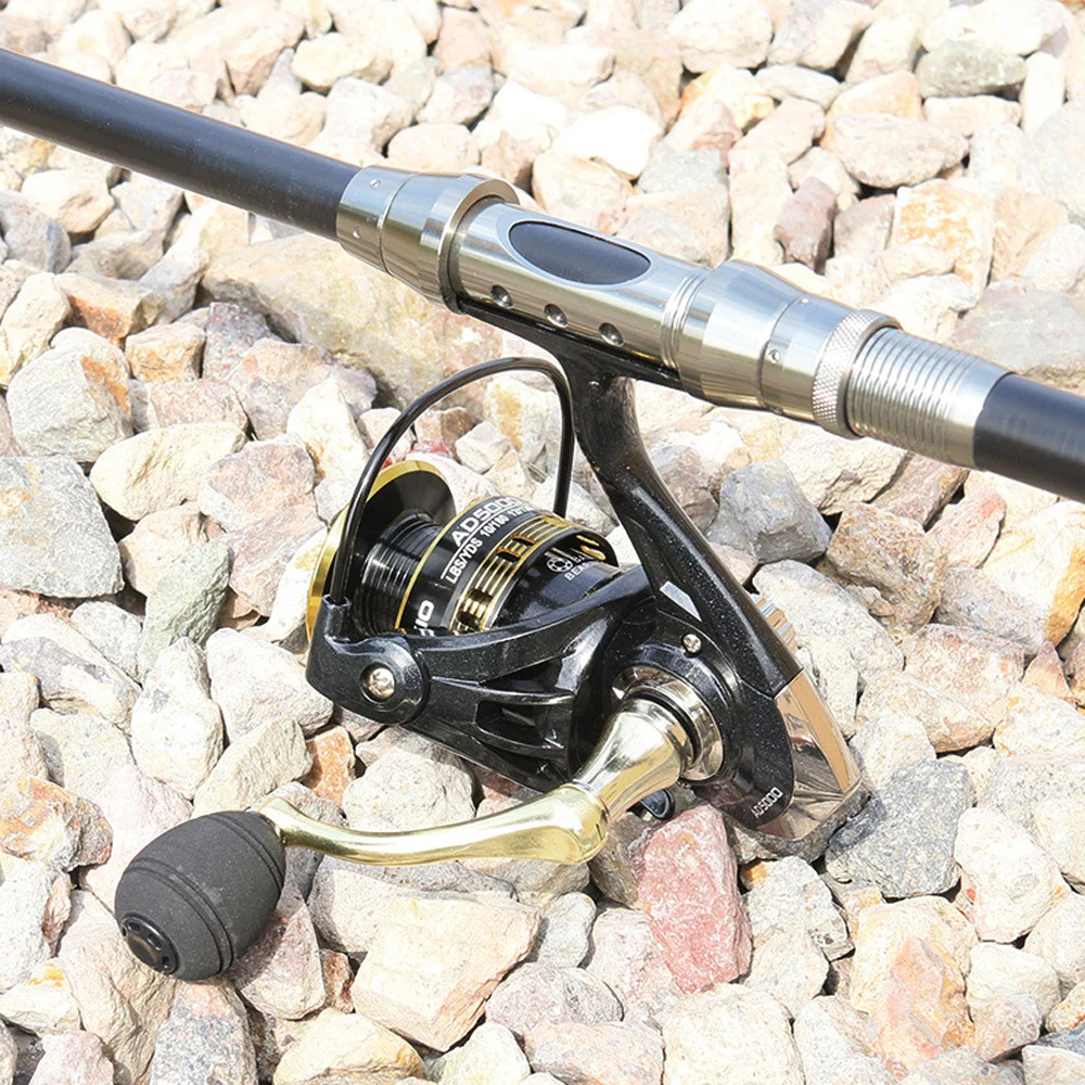 Спиннинговая рыболовная Катушка 5 2: 1 металлический корпус для морской воды