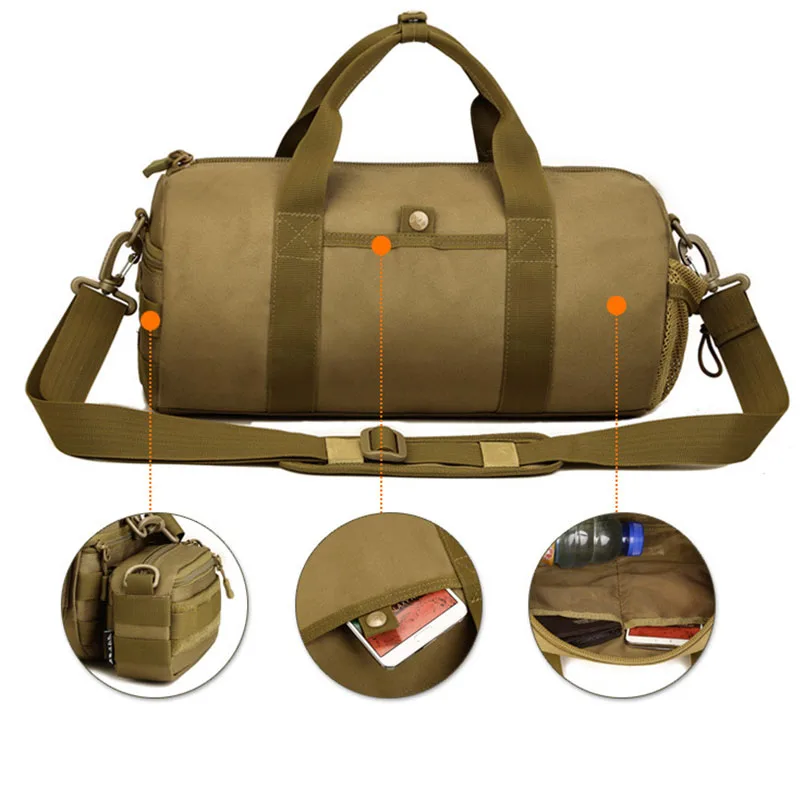 Прочная нейлоновая Спортивная Ультралегкая спортивная сумка унисекс через