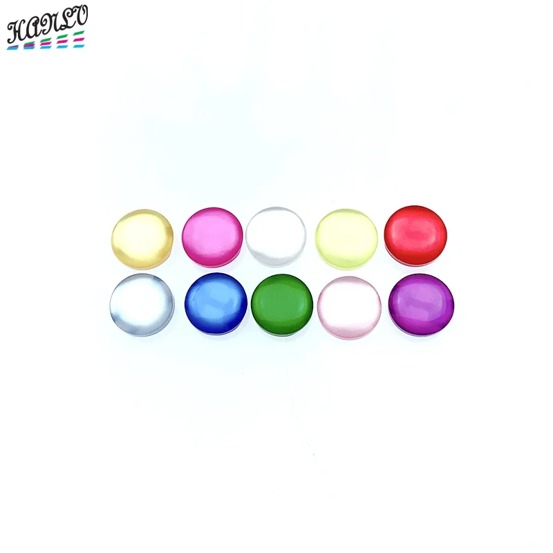 

HANLV 12mm 100/300PCS Mix Colors Random Heart Shank Plastic Buttons Kid's Apparel Sewing Accessories DIY Crafts