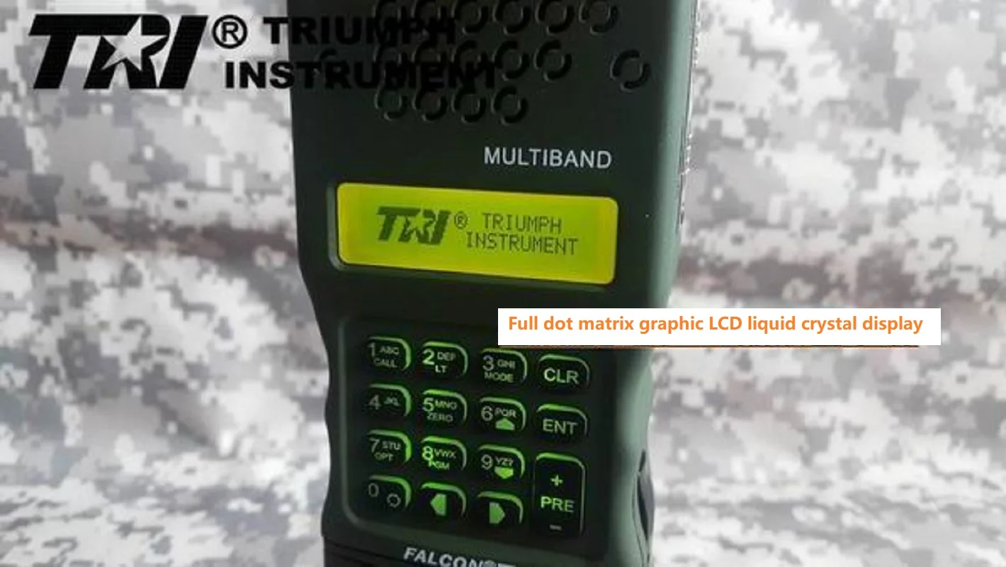 TRI Instrument Newly Upgraded PRC-152 (MULTIBAND) 15W 12.6V Multi-Band Handheld FM Radio