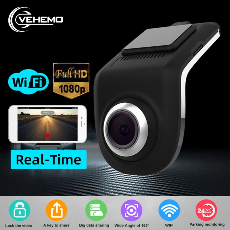 Wi-Fi мини-камера Автомобильный видеорегистратор 1080P Full HD Dash Cam g-сенсор видео рекордер монитор парковки ночного видения Автомобильный видеорегистратор