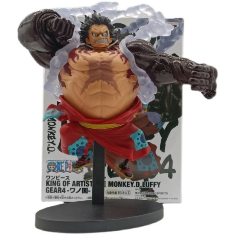 

Bandai One Piece Art King Monkey D. Luffy гаражный комплект ПВХ Сборная модель Западная анимация экшн-фигурки Детские игрушки