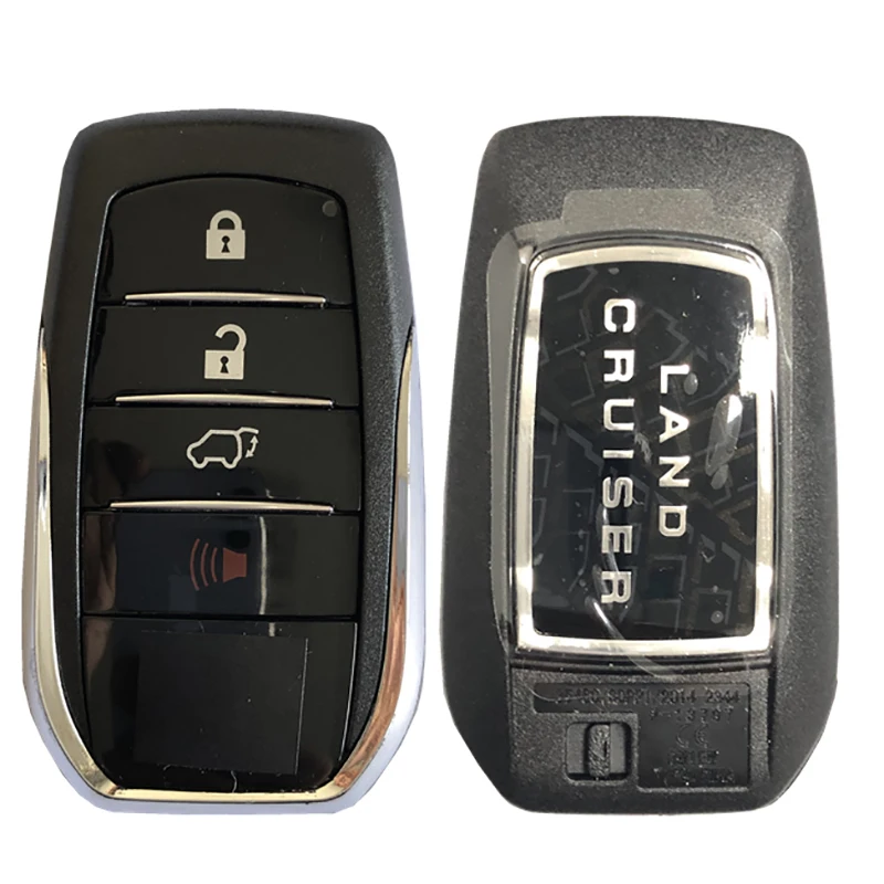 

CN007167 Вторичный рынок, 4-кнопочный смарт-ключ 2018 + для Toyota Land Cruiser, 8990H-60M80 FCC HYQ14FBA 312 МГц