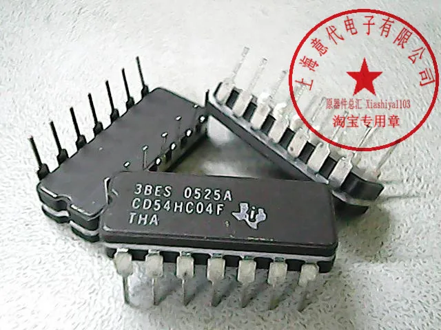

CD54HC04F TI 54HC04 new
