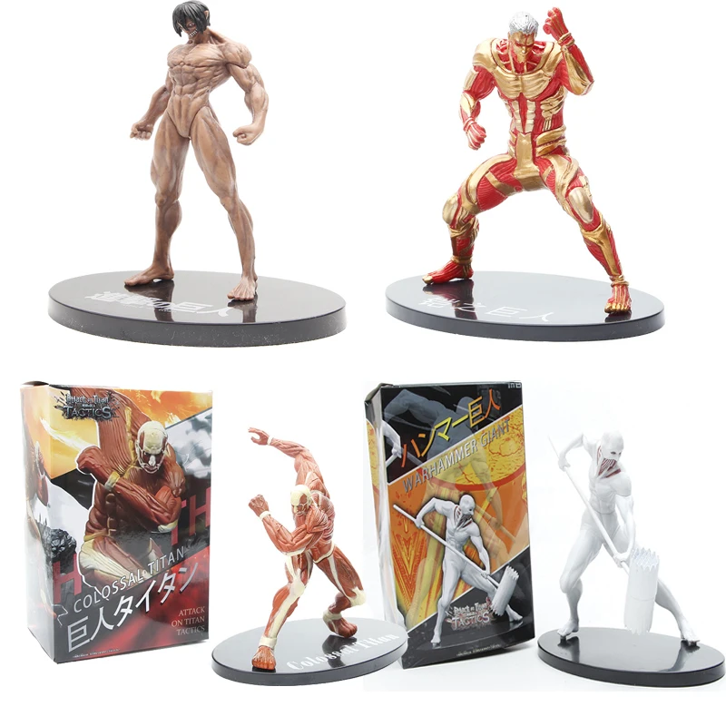 New Attack On Titan Reiner Braun Eren Jaeger Model The Armored 16cm Action Figure Collectible Doll Toys Children's Gifts | Игрушки и