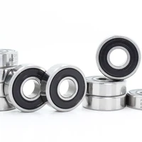 6000rz bearing 10268 mm abec 3 10pcs mute high speed for blowers 6000 rs 2rz ball bearings 6000rs 2rs with nylon cage