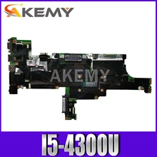 For lenovo THINKPAD T440S NM-A052 04X3901 04X3902 04X3903 04X3905 04X3906 Laptop Motherboard with i5-4300U UMA 100% tested work