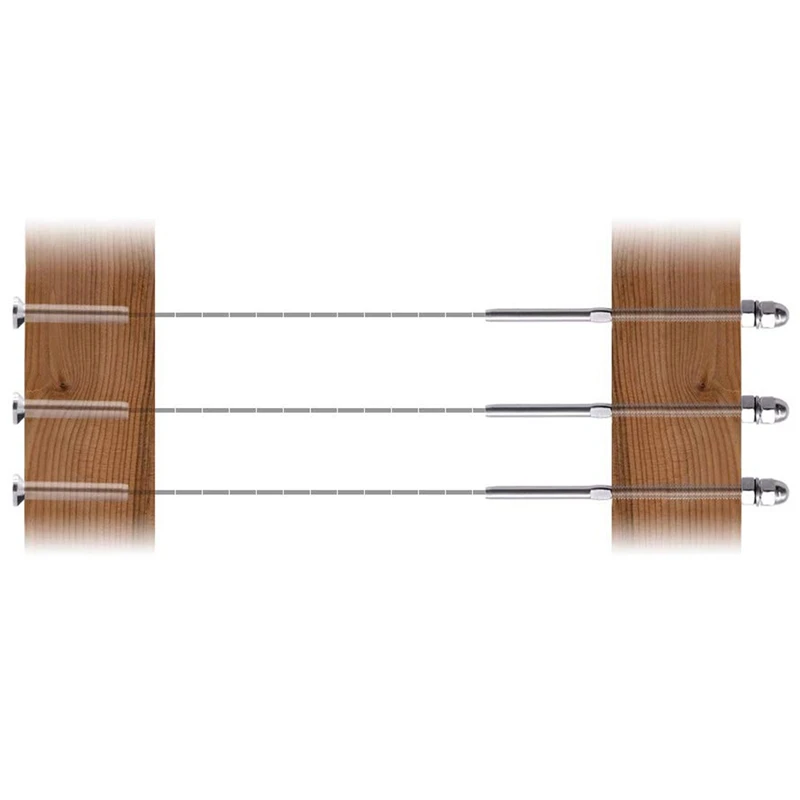 T 316 Кабельные перила комплект резьбовой металлический саморезов и стембола Swage