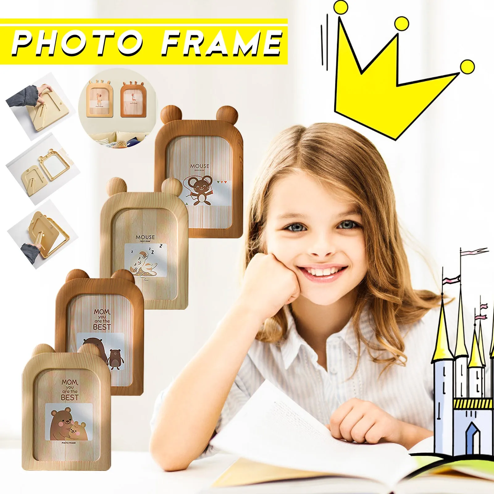 5x7 креативное украшение рамка для фотографий рабочего стола украшения фоторамка