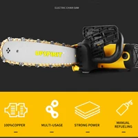 power tool 16 inch electric chain saw high power logging saw household chain saw portable woodworking chainsaw