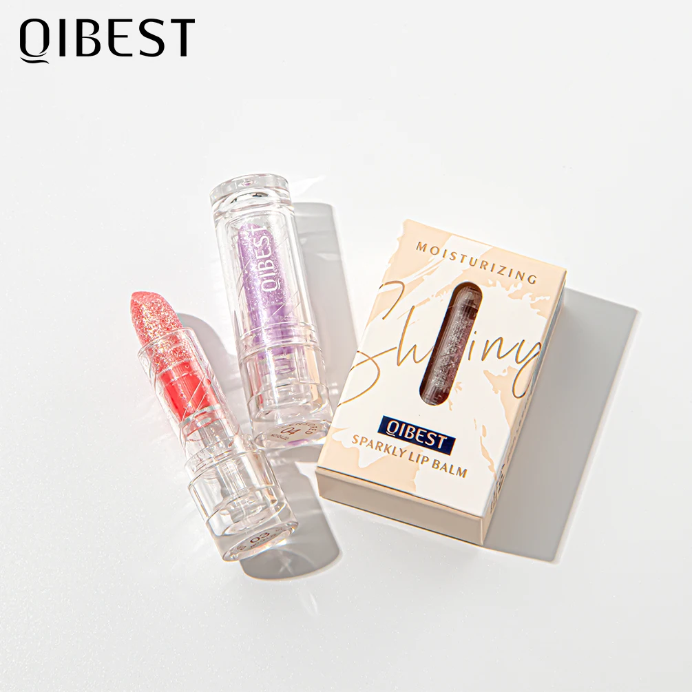 

6-Color Lipstick, Sparkling Diamond Color Changing Lipstick, Bling, Slightly Flashing, Warm, Moisturizing,