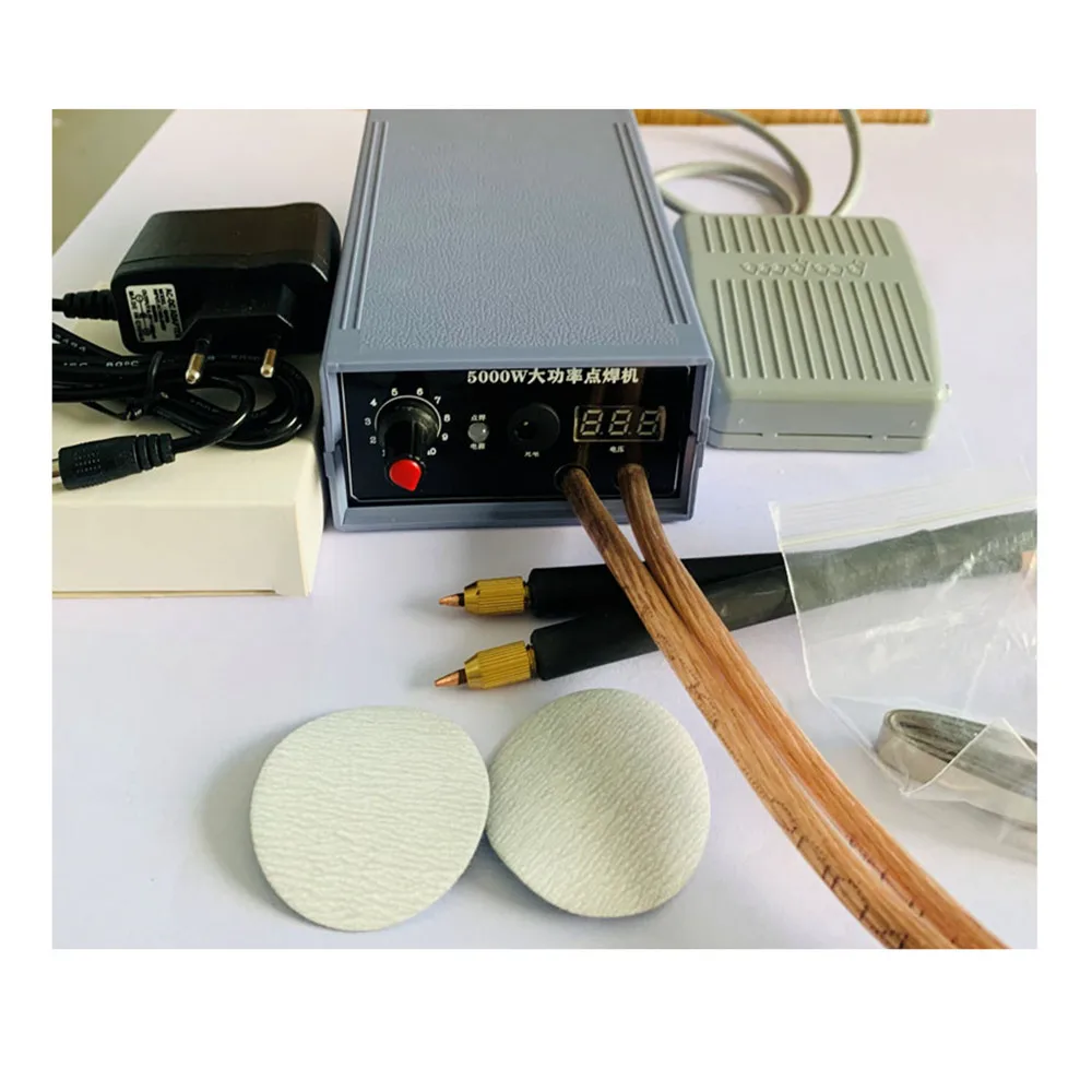 Ручной точечный сварочный аппарат мощностью 5000 Вт с Европейской/американской