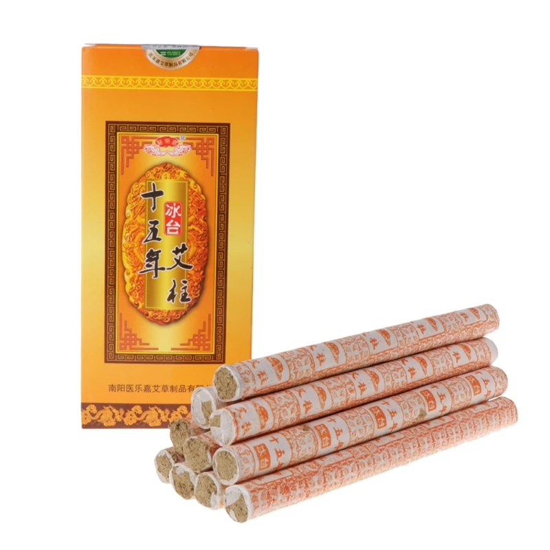 

Fifteen Years Aging Moxa Roll Stick Chinese Moxibustion Acupuncture Therapy New 875C