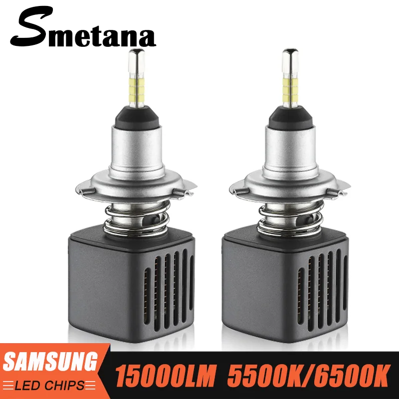 С чипами SAMSUNG 9006 HB4 светодиодные лампы H1 H11 H4 H7 Led 9005 HB3 D1S D2S D3S D4S 6500K Автомобильные
