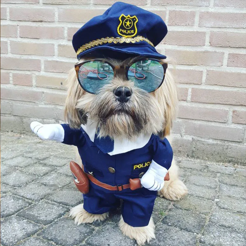 

Funny Dog Clothes Cool Pet Dog Costume Suit Puppy Clothes Coat Clothing For Dog Costume Outfit Nurse Pet Suit Ropa Perro 25