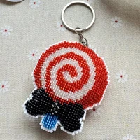 smx05 cross stitch cross stitch kits embroidery set package for needlework key phone chain chinese style car pendant bead stitch
