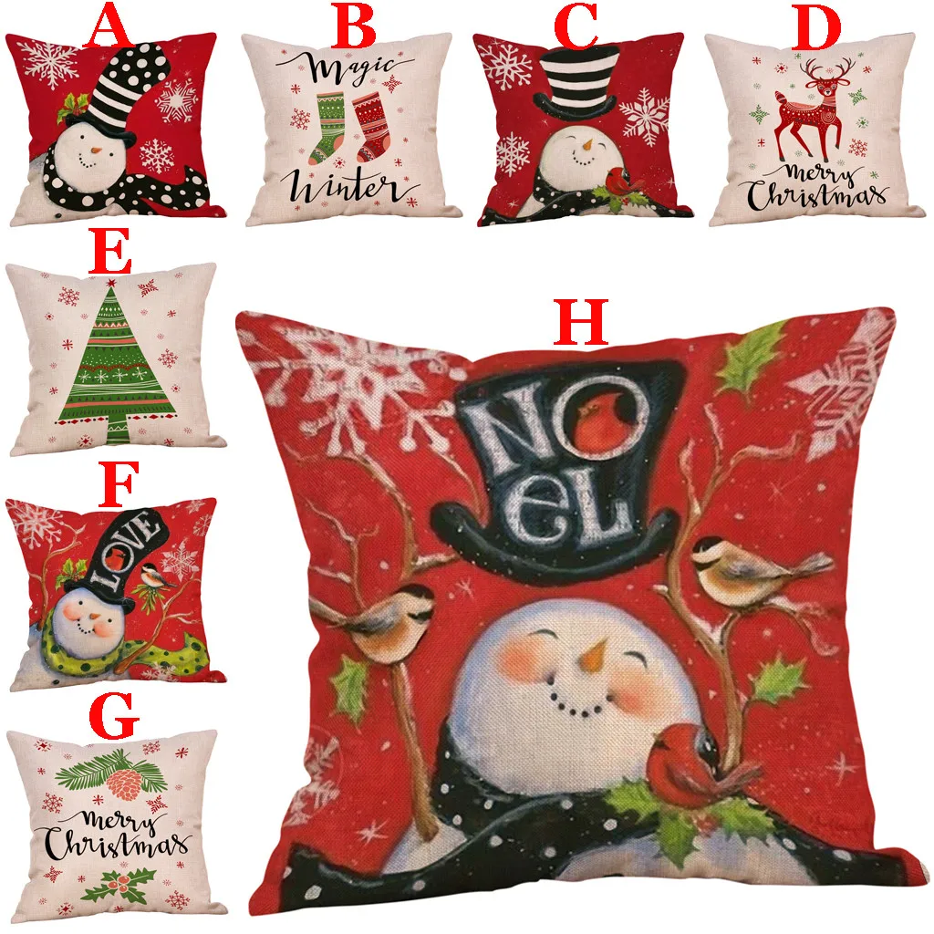 Наволочка для новогодней вечеринки новогодняя наволочка с изображением