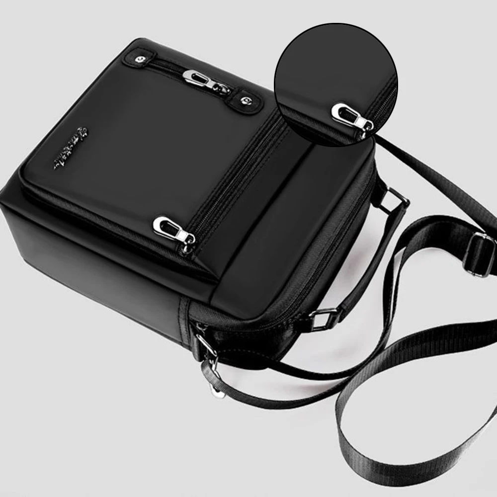 Мужская сумка мессенджер через плечо деловая школьная для студентов