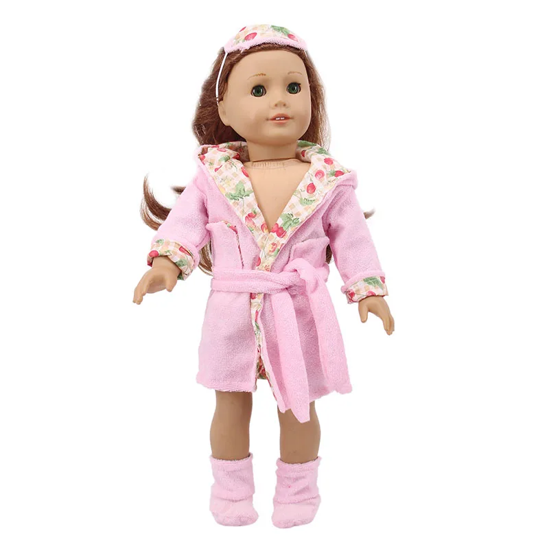 Кукольная пижама из хлопка 2 шт./компл. = юбка + шорты размер 18 дюймов американский