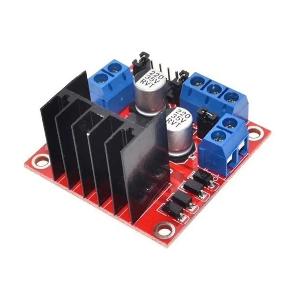 Смарт Электроника L298N шаговый двигатель постоянного тока Защитная Плата