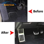 Для Audi RS Q3 RSQ3 2020 2021 AT MT автомобильные педали из нержавеющей стали, автомобильные тормозные колодки, защитная крышка, аксессуары