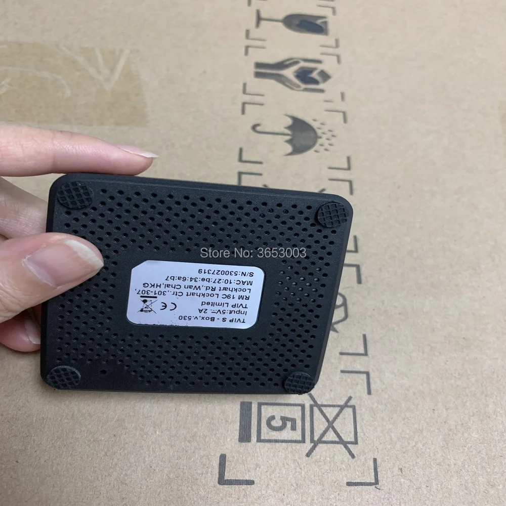 Оригинальная установка системы Linux TVIP v530 с лучшим пультом дистанционного