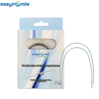 200 pcs orthodontic arch wires easyinsmile dental stainless steel rectangular for lab upper and lower 0 0160 016 0 0210 025