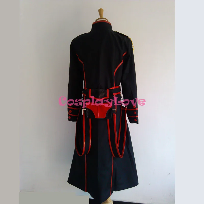 Бесплатная доставка дешевый костюм Д. Серого Человека 3 черная и красная Kanda Yuu для