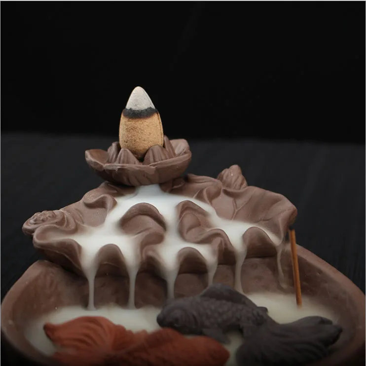 Поджигатель для благовоний в виде рыбы подарок медитации украшение дома и офиса