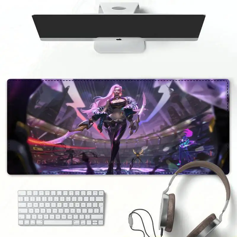 

Protection League of Legends Katarina Gaming Mouse Pad Gamer Keyboard Maus Pad Desk Mouse Mat Game Accessories For Overwatch