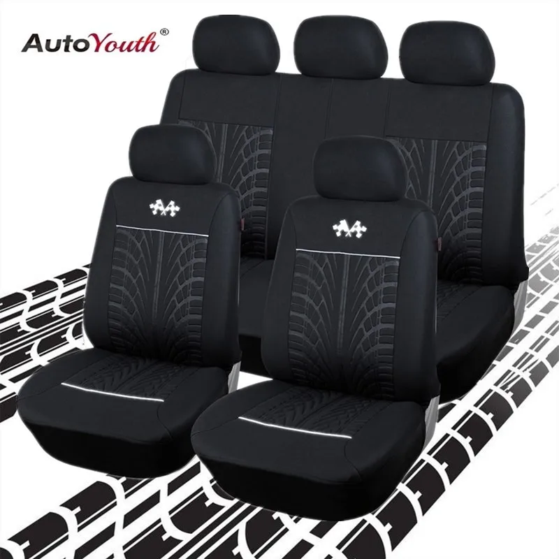 Autoyouth автомобилей чехлы полный комплект универсальный fit для авто моды