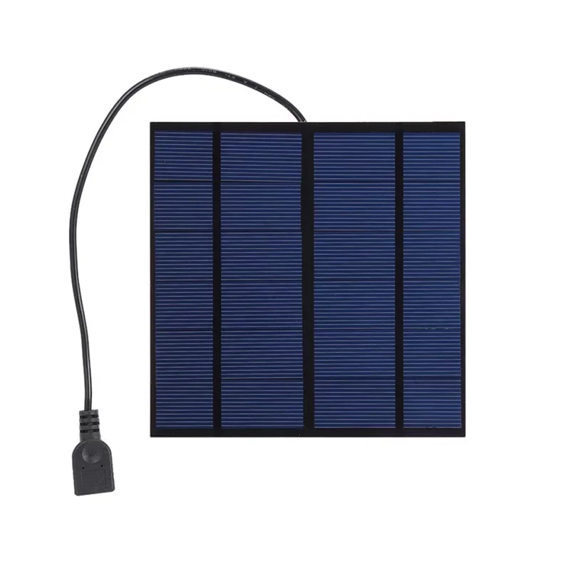 5W Solar Panel Monocrystalline Silicon DIY Cell 6V USB for Battery Power Charger Module Camping Outdoor | Обустройство дома
