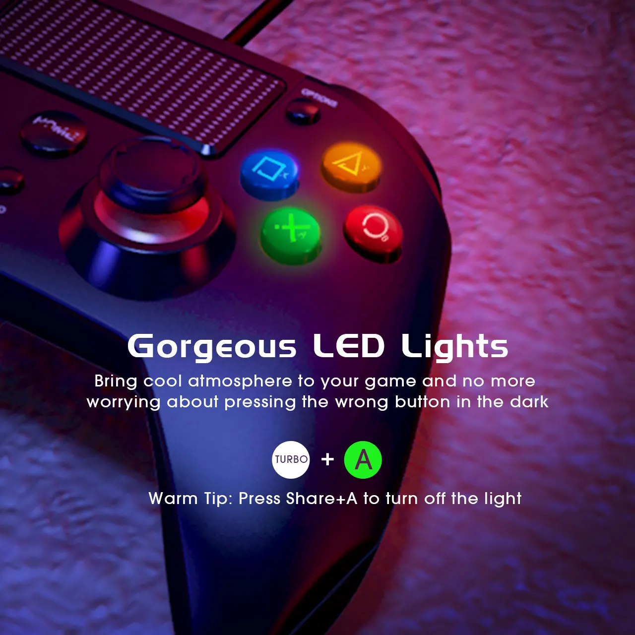 VTIN проводной игровой контроллер для PS4 игровой контроллер USB геймпад для ПК компьютер ноутбук игра в игры Android tv мобильный телефон